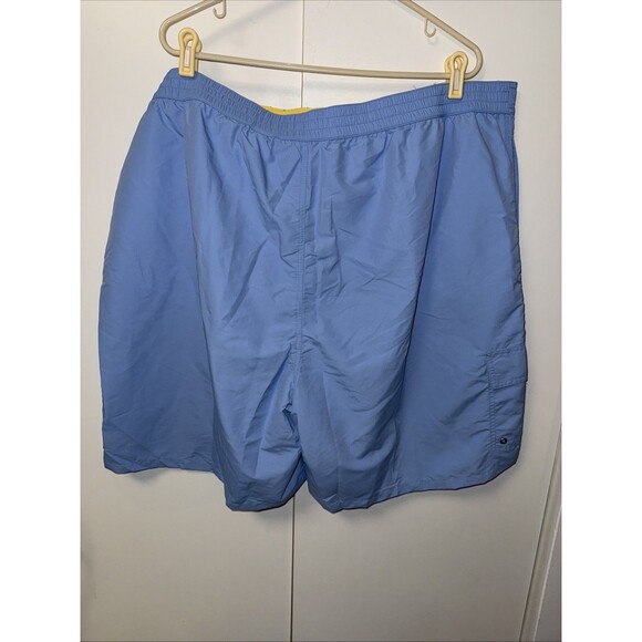 Polo Ralph Lauren Light Blue Nylon Mesh Lined Swim trunks Pony Men’s 4XB NWT - Picture 7 of 12